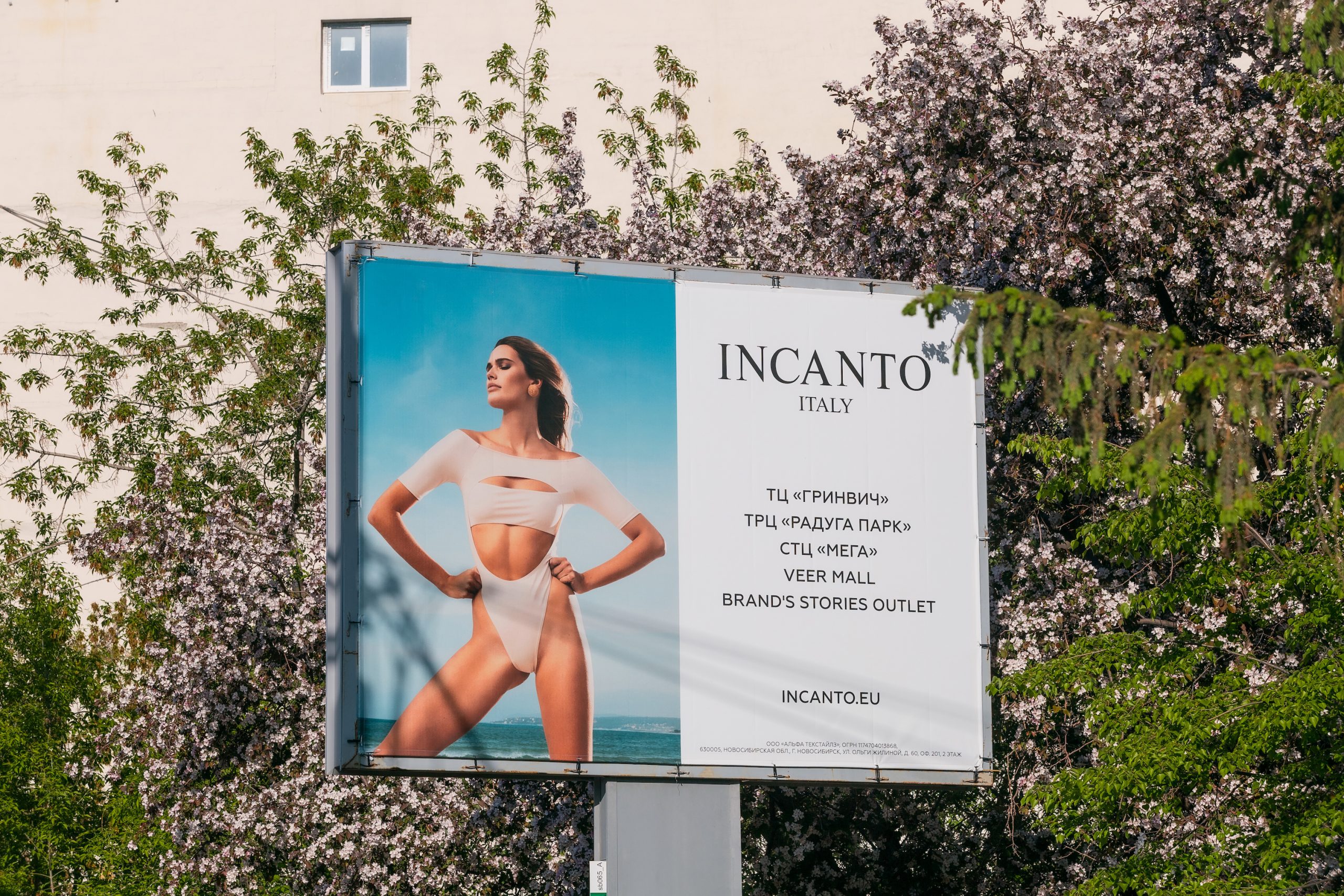 Рекламная кампания для INСANTO