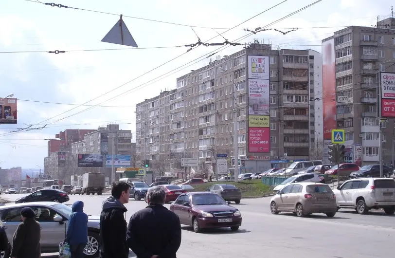 Брандмауэр в Уфе, Кувыкина, 19 (сторона А)