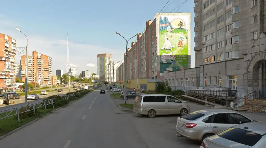 Брандмауэр в Перми, Революции, 6 (сторона А)