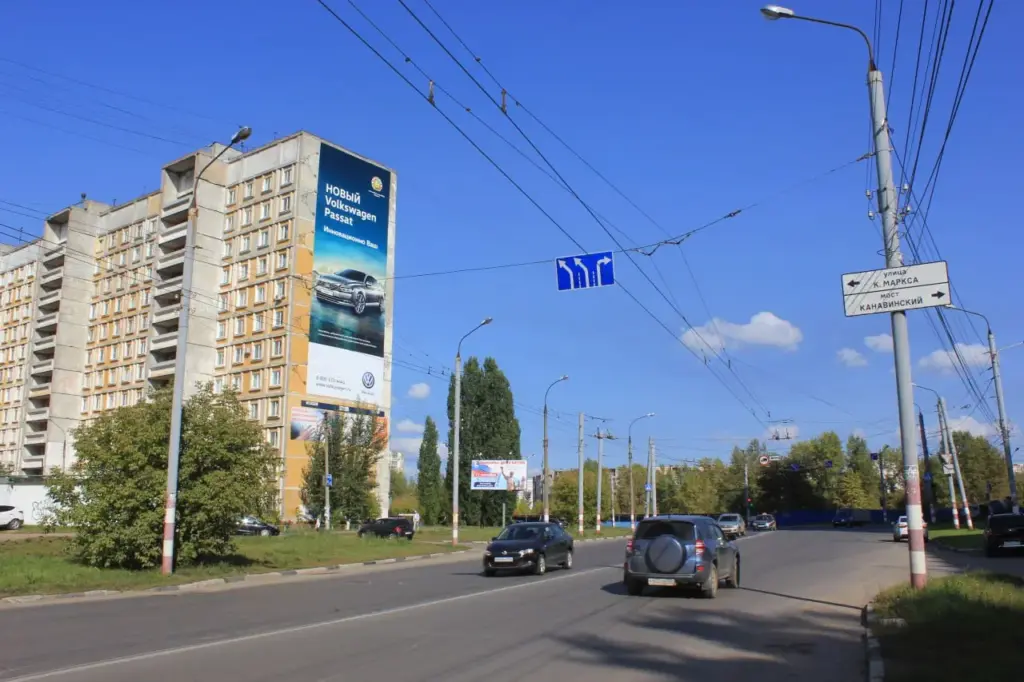 Брандмауэр в Нижнем Новгороде, Пролетарская, 6