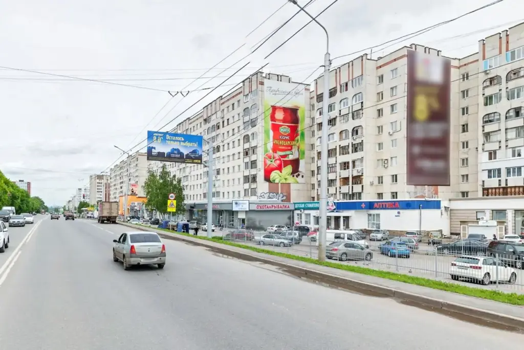Брандмауэр в Уфе, Российская, 43