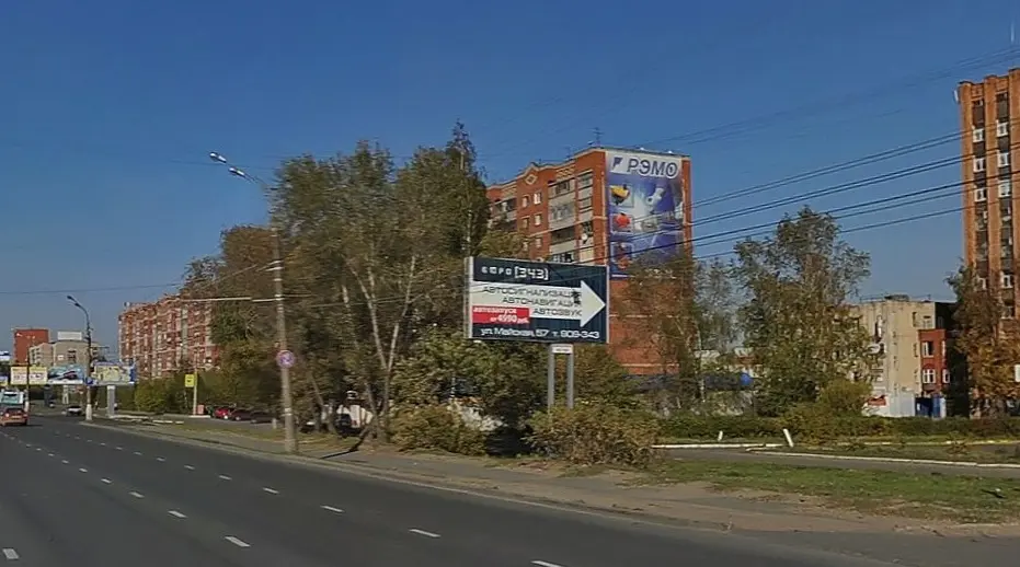 Брандмауэр в Ижевске, Удмуртская, 300